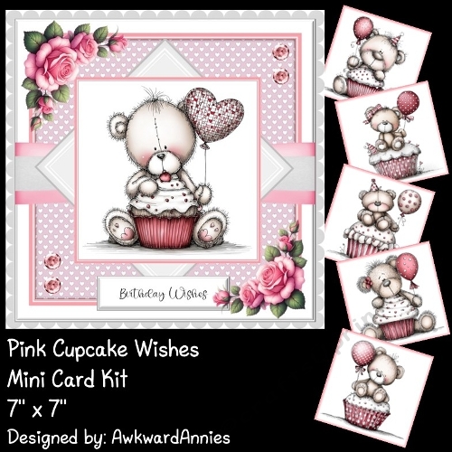 cup1410929_112984 - Pink Cupcake Wishes