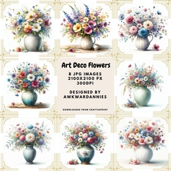 Art Deco Flowers
