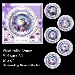 Violet Feline Dream