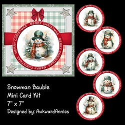 Snowman Bauble