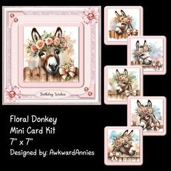 Floral Donkey