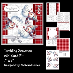 Tumbling Snowmen