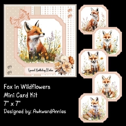 Fox in Wildflowers