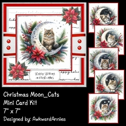 Christmas Moon_Cats