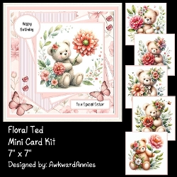 Floral Ted