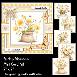 Burlap Blossoms