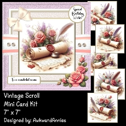 Vintage Scroll