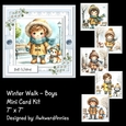 Winter Walk: Boy