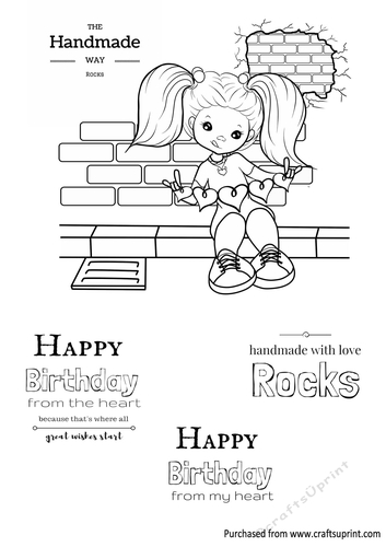 Handmade Rocks (Girl)