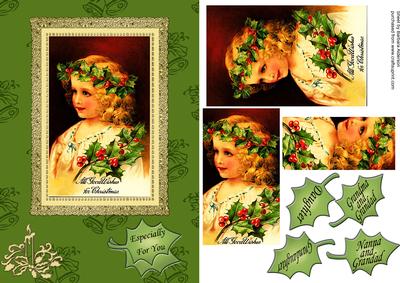 Christmas Girl Portrait 3