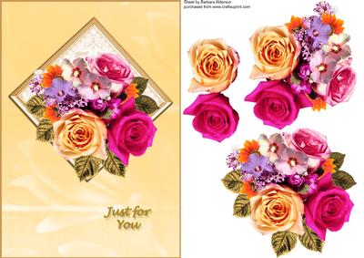 Floral Arrangement with Roses