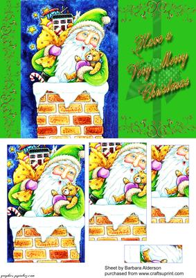 When Santa Got Stuck in the Chimney!