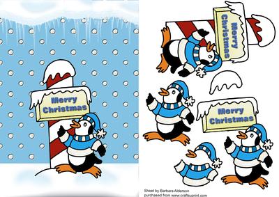 Penquins with Icicles