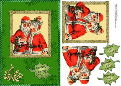 Mr and Mrs Claus for the Grandparents