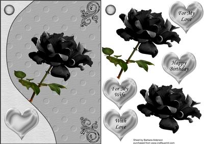 Black Rose with Love