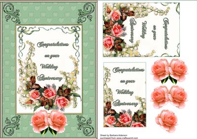 Wedding Anniversary with Roses