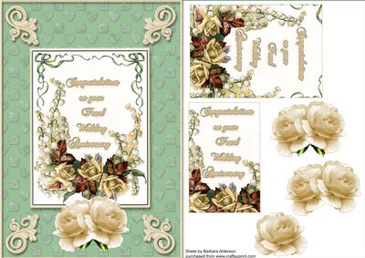 Pearl Roses for a Pearl Wedding