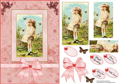 Young Girl with Blossom
