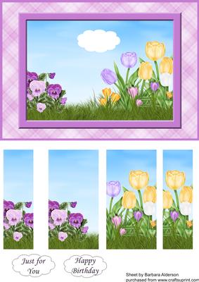 Tulips and Pansies