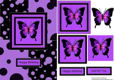 The Purple Butterfly
