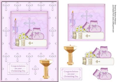 Christening Day Wishes for Baby Girl
