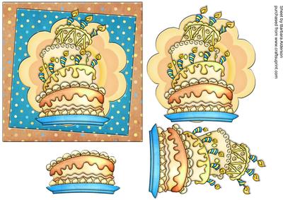 Birthday Cake with Candles