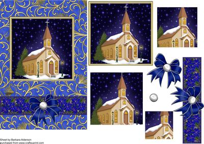 Starry Night at the Church