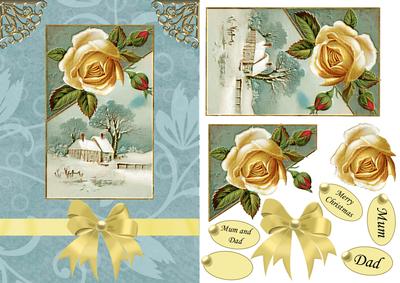 A Golden Rose for Christmas