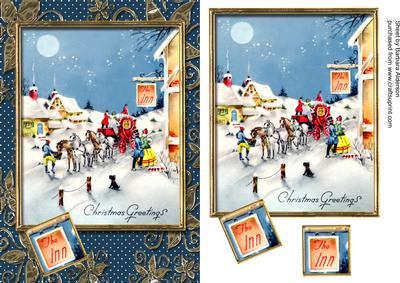 Coach and Horses at Christmas