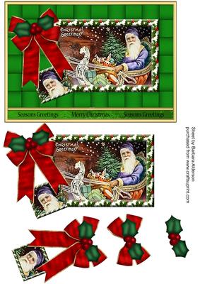 Holding the Reins, Santa?