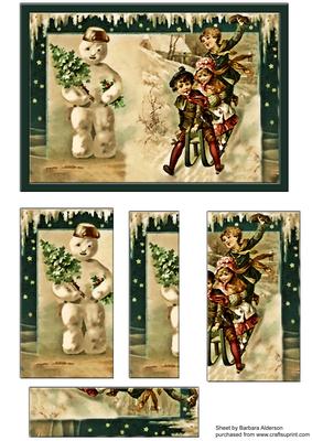 The Snowman and the Children