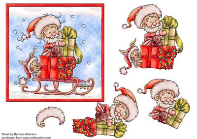 Sleighing Santa