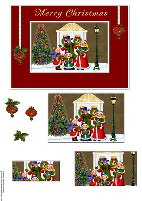 Carol Singers at the Door
