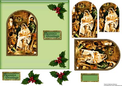 Season's Greetings in the Stable