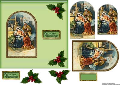 Season's Greetings Cattle Lowing