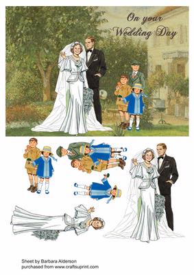 Wedding Party in the Garden