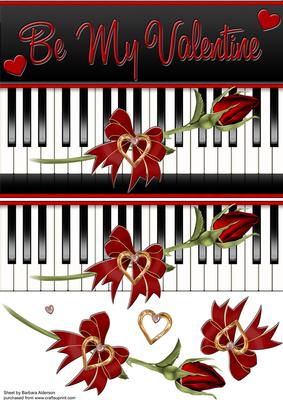 Be My Valentine, Music and Roses