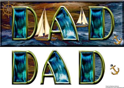 Dad on the Ocean's Waves