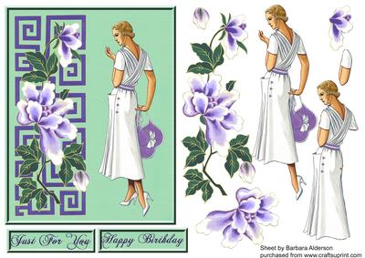 The Lady with the Lilac Hat