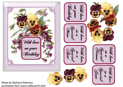 Pansies- with Love