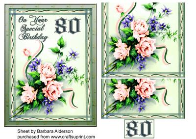 Special Birthday Aged 80(p)