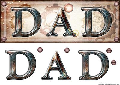 Sepia Steam Punk Dad