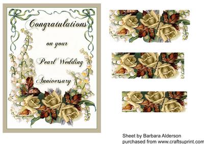Pearl Wedding Anniversary(p)