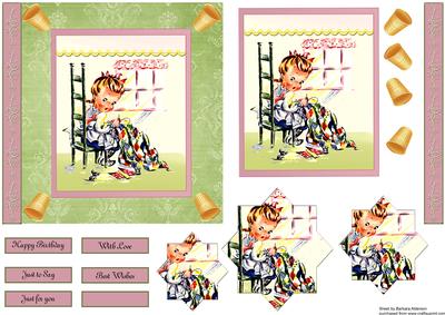 I'm Quilting, Little Mouse