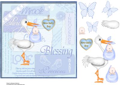 The Miracle That the Stork Brings Baby Boy