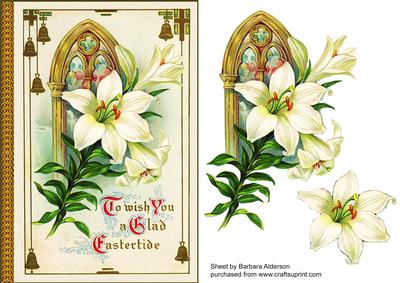Easter Lillies in Church