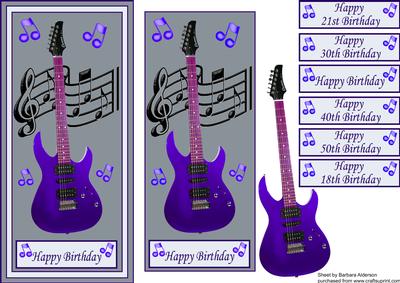 Purple Haze Age Dl Card