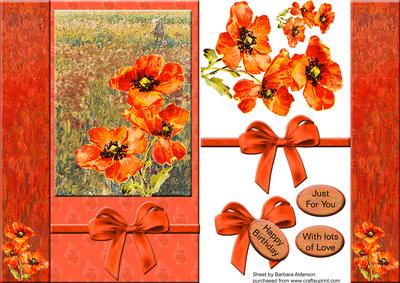 Monet's Poppy Field