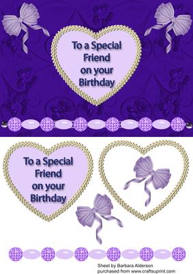 For My Friend Beads and Bows