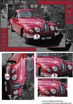 No 1 Dad Bristol Motor Car